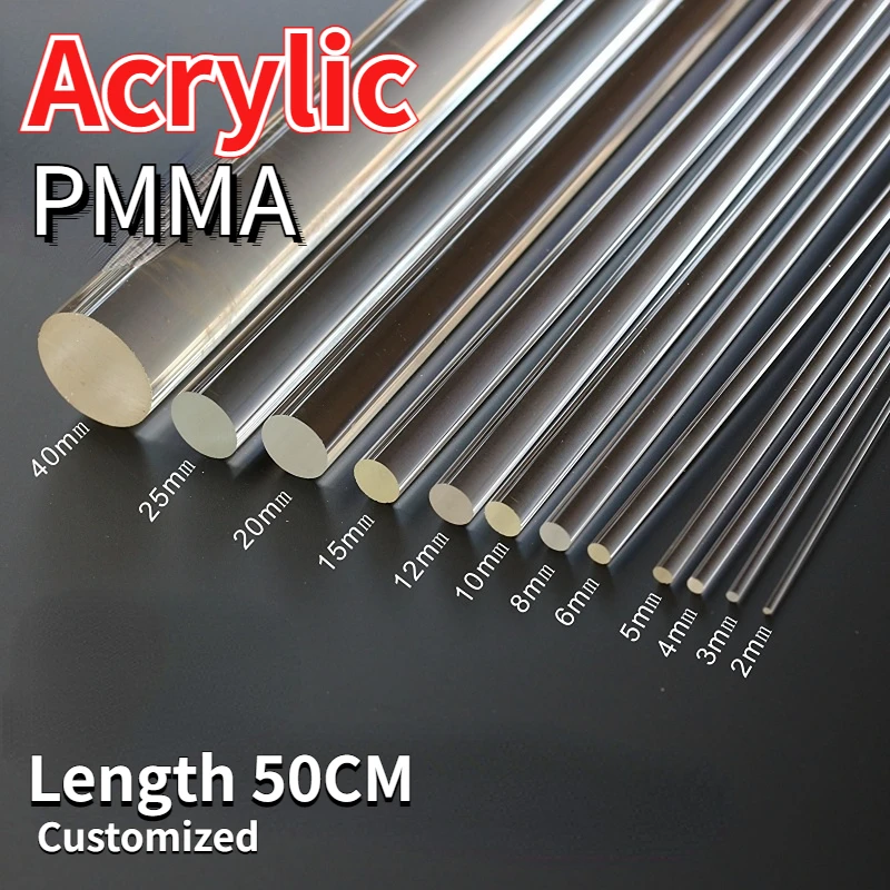 Cintre en cristal acrylique pur PMMA