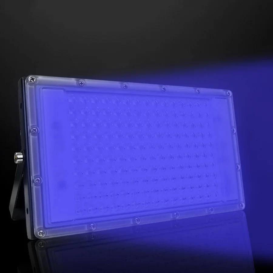 300W UV 395nm Black Light Ultravilet Flood Light Halloween Xmas Glow Party Fluorescent Poster Stage Disco Dance Aquarium Decor