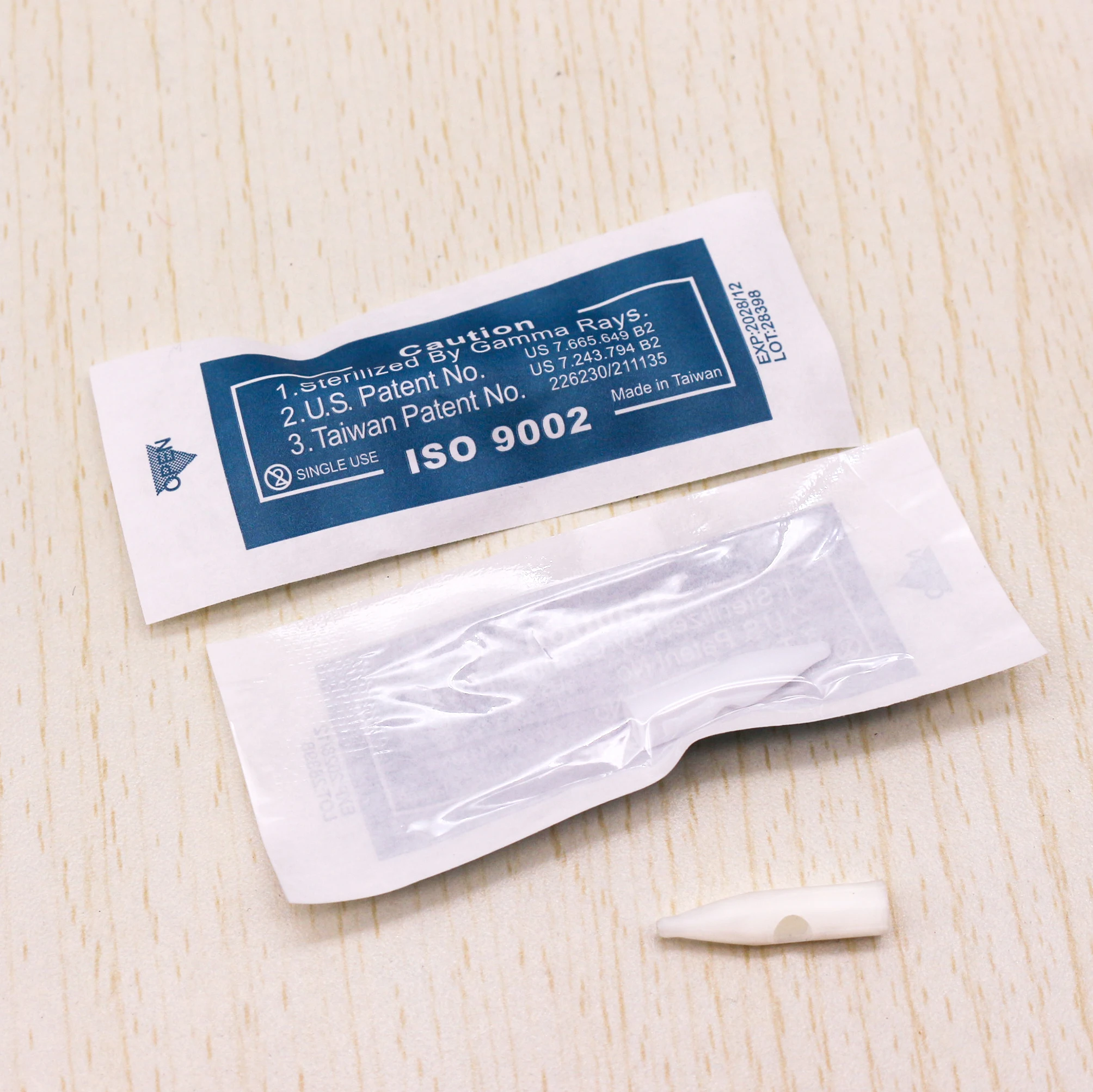 50pcs White 3R Needle Tips Dragon/Mosaic/Merlin Machine 3RL Needle Caps For Permanent Makeup 3D Eyebrow Tattoo