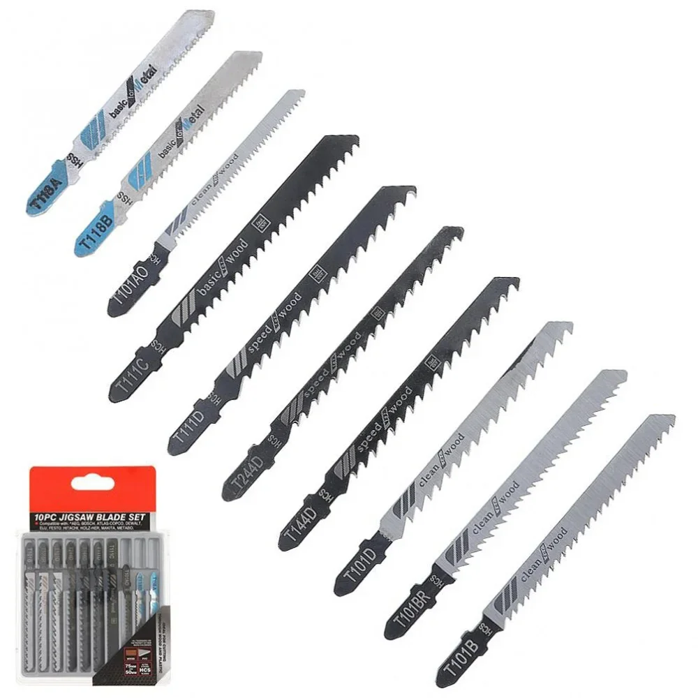 STONEGO 10PCS Säbelsägeblatt Jig Sägeblätter Für Holz/Metall Schneiden Holzbearbeitung Werkzeuge Stonego Power Werkzeug Zubehör – Detail 8