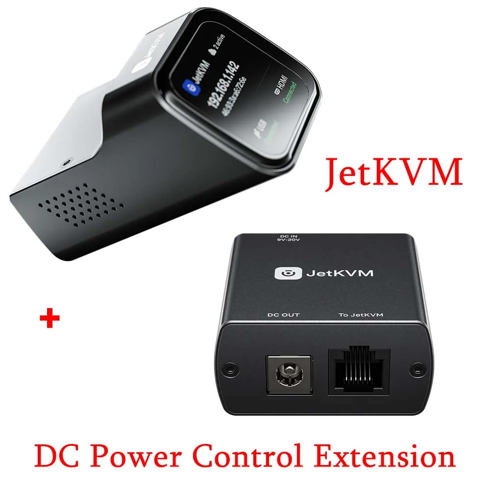 JetKVM IP-KVM Open Source Remote Management Desktop Control Device
