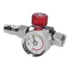 G1/4in Thread Spray Paint Gun Air Pressure Regulator Pressure Regulating Adjusting Valve Gauge 0-140 PSI Adapter Pneumatic Tool 2