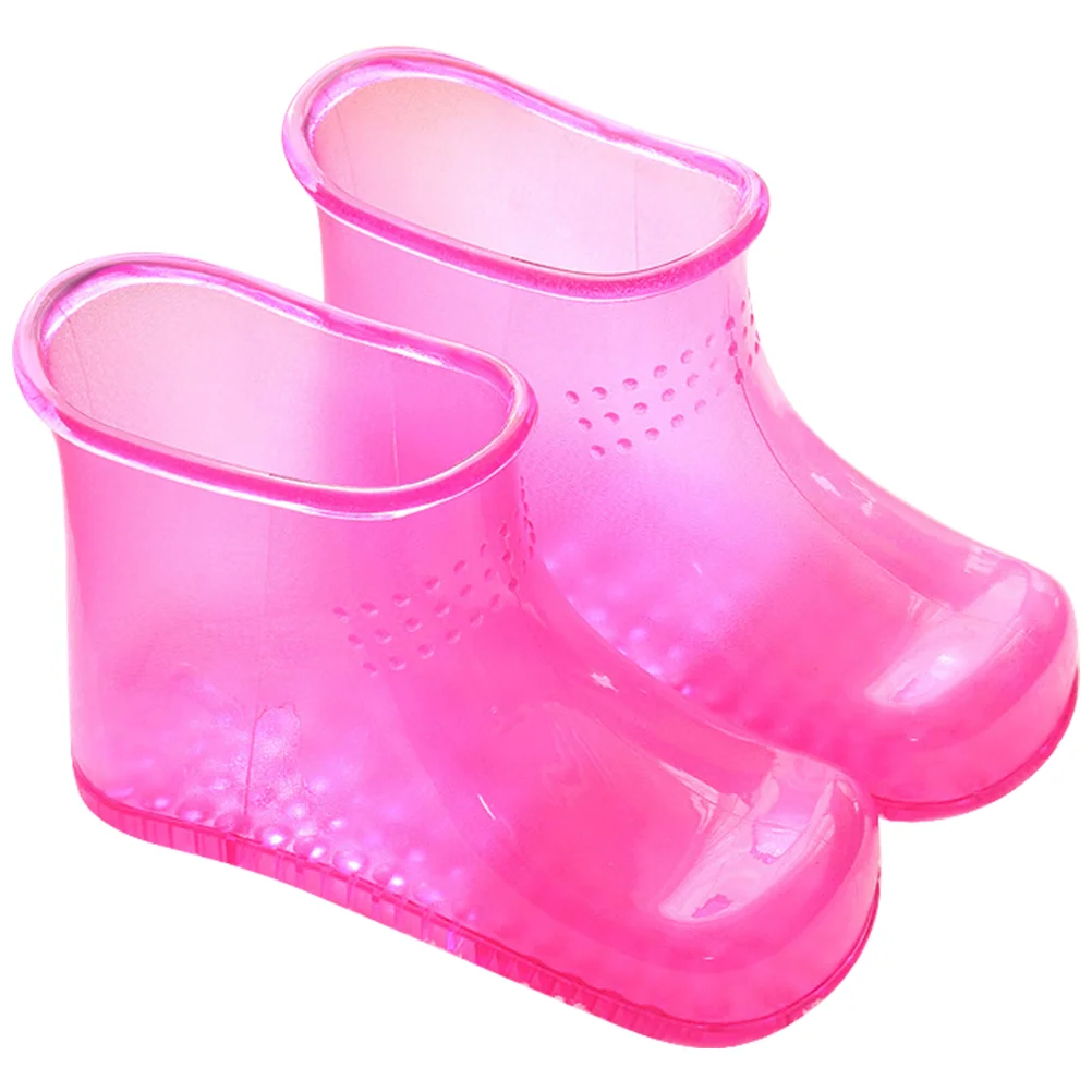 

1 Pair of Foot SPA Shoes Foot Soak Shoes Household Foot Massage Wash Shoes