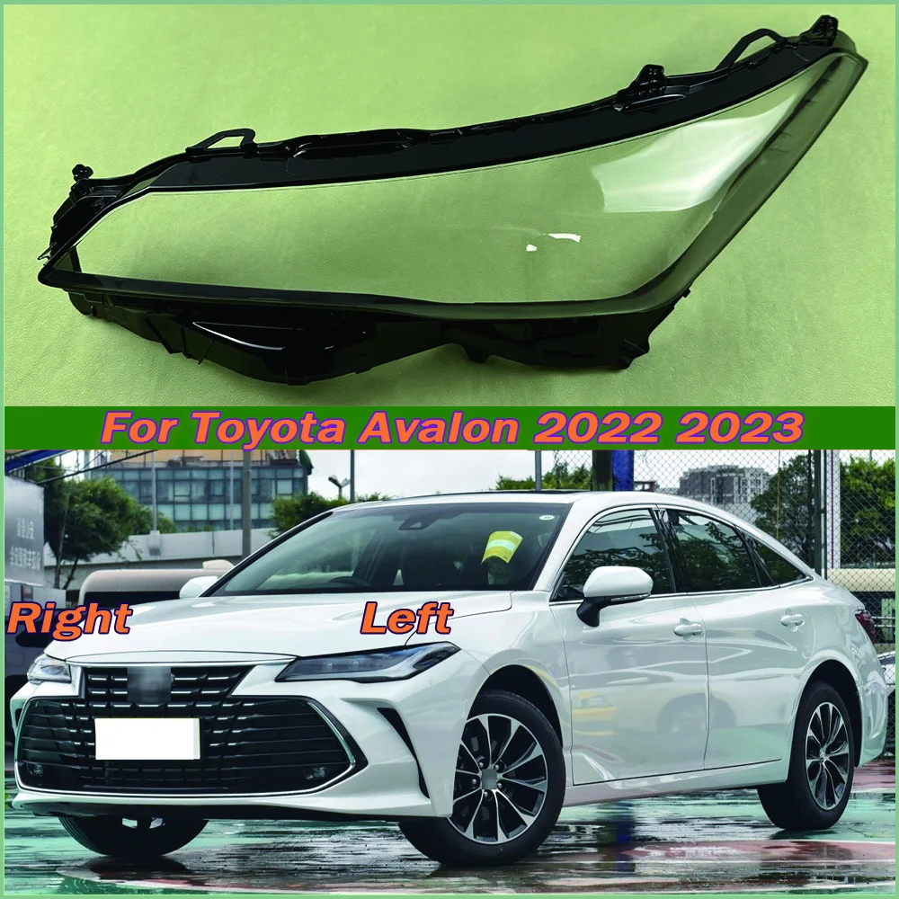 

For Toyota Avalon 2022 2023 Headlight Cover Headlamp Shell Mask Transparent Lampshdade Lens Plexiglass Auto Replacement Parts