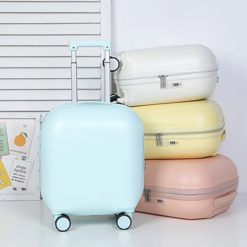 Ice cream suitcase female luggage case students new suitcase male small  20-inch boarding box universal wheel password box. - AliExpress