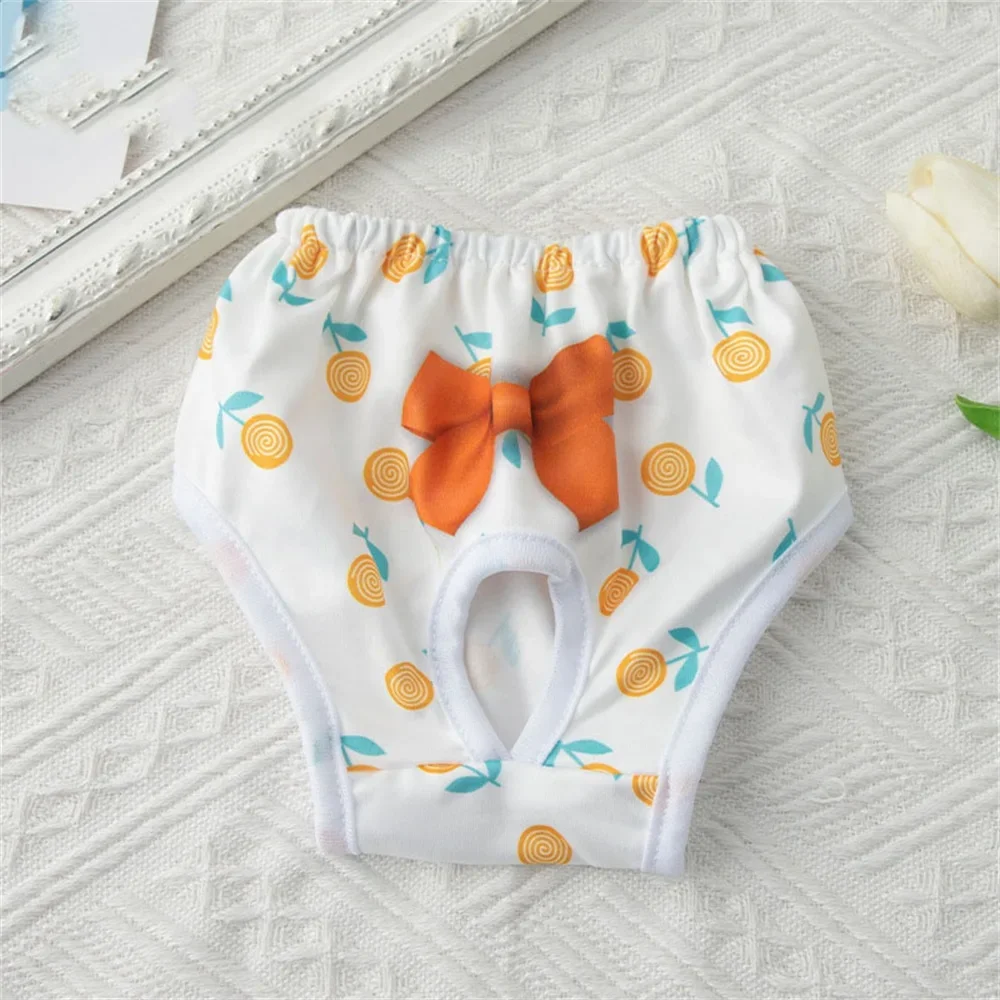 Dog Physiological Pants Pet Supplies Dog Menstrual Pants Pet Princess Panties Diaper Breathable Bow Diapers dog diapers pet diapers dog nappies