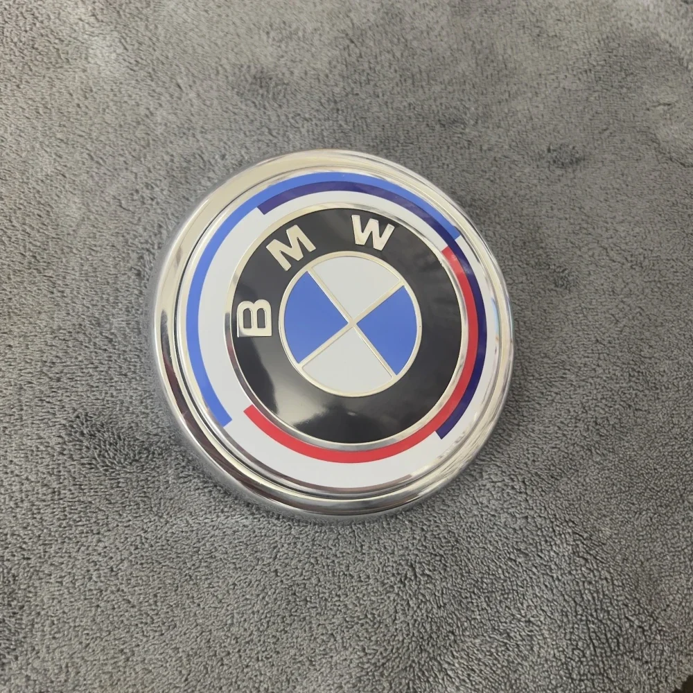 

3D ABS Chrome For BMW 50th Anniversary Logo Rear Trunk Emblem Badge X6 E71 F16 X3 F25 X5 E70 F15 X4 F26 Rear Badge