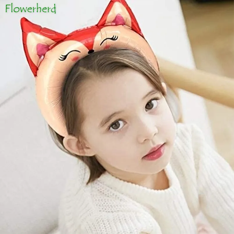 24 Pack Inflatable Animals Headband Zoo/Safari Balloons Hat for Jungle Theme Birthday Party Children's Day Kids Filler,foil balloons,latex balloon,birthday balloons,birthday balloon set,party balloon set,birthday party decoration set,metallic sequin balloons,balloon arch kit,foil number balloons,metallic gold balloons