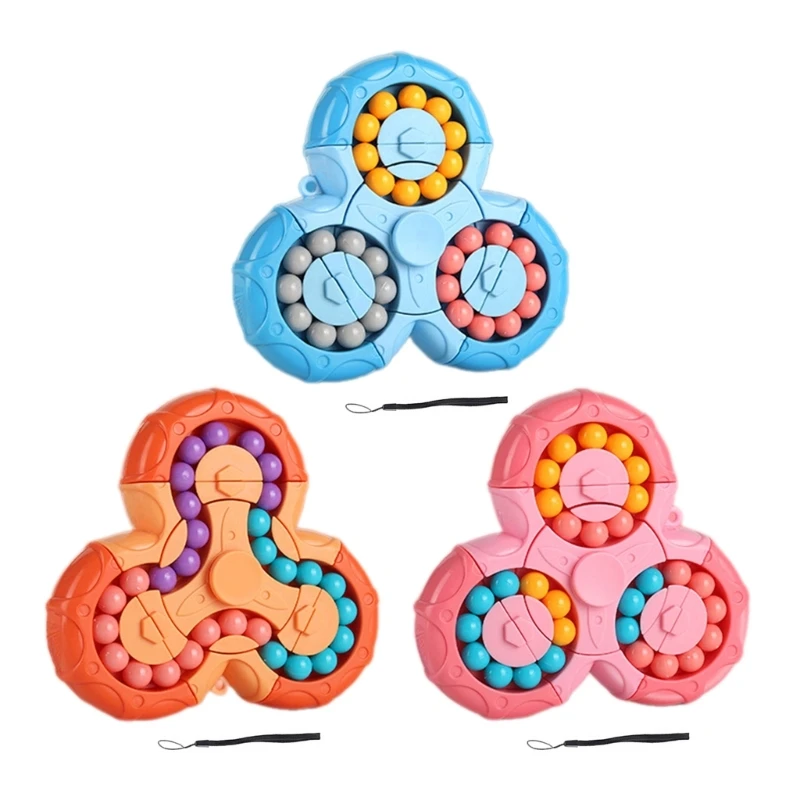 

Игрушка Fidgets, вращающийся волшебный кубик-боб, Спиннер для снятия стресса, подарки, головоломки Fidgets