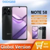 DOOGEE Note 58 Smartphone 8GB RAM +128GB ROM 6.75" HD+ 90Hz IPS Screen 6250mAh 16MP AI Main camera NFC Android 15 1