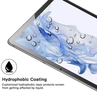 2Pcs Tempered Glass For Samsung Galaxy Tab S7 S8 S9 X700 S7 Plus S8+ FE 12.4'' S9 FE 10.9'' 2023 X510 X610 9H Screen Protector 2