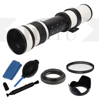 JINTU 420-800mm F/8.3 MF Telephoto Zoom Lens Kit for Nikon D3000 D3100 D3200 D3300 D3400 D5000 D5100 D5200 D5300 D5500 D5600 D80