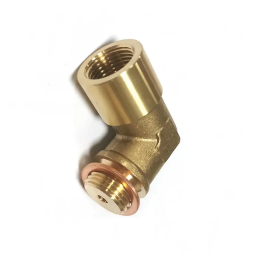 M18 x 1.5 Brass Fitting Universal Connector Plug Kit Exhaust P0420 P0430 90 Degree O2 Oxygen Sensor Spacer Extender Tools