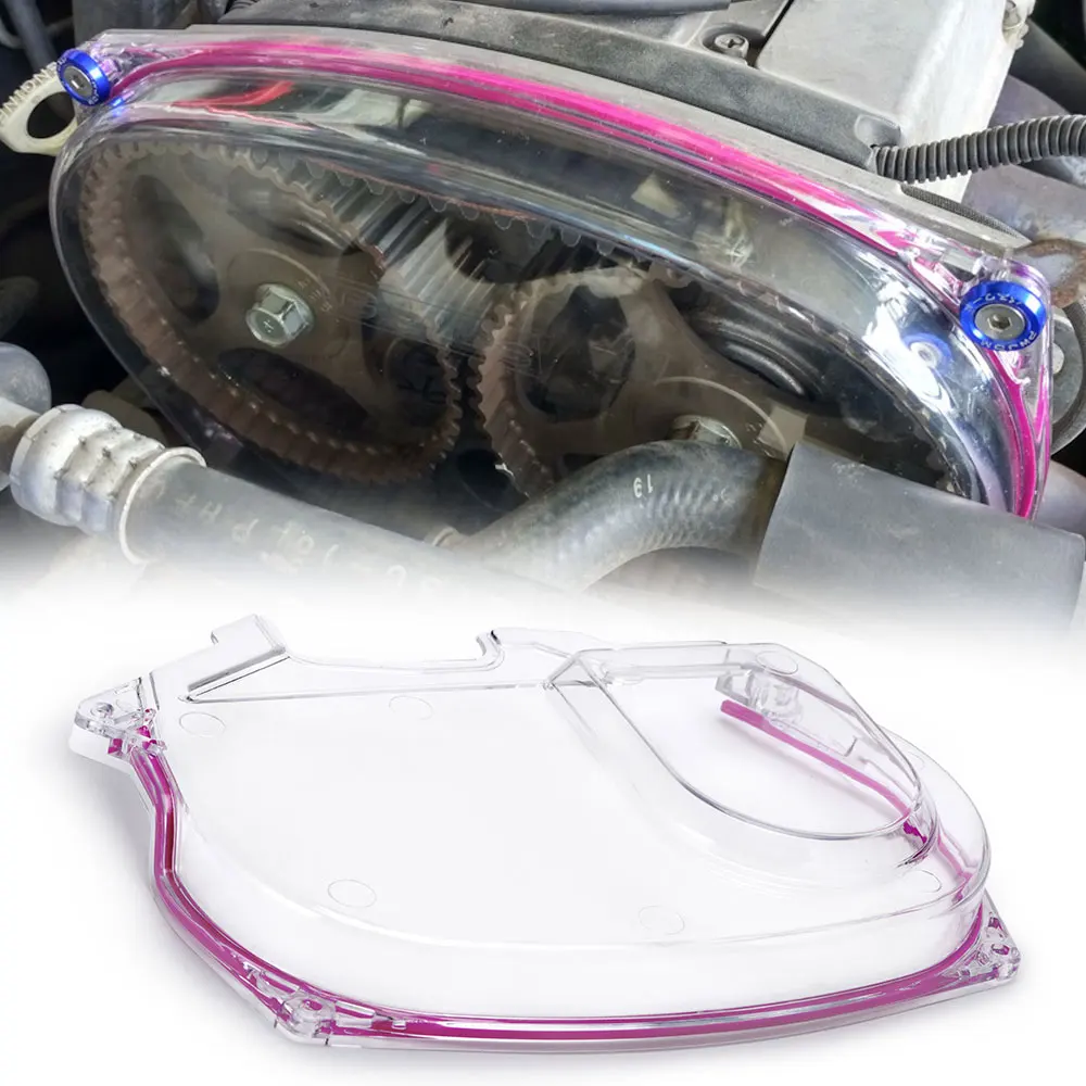 Turbo Cam Pulley Cover Clear Cam Gear Cover For Mitsubishi Lancer