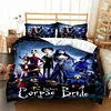 love animated film corpse bride Bedding Set Single/Twin King Duvet Cover home Bedroom Decor Bedspread Pillow Cover 3