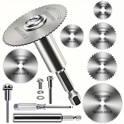 Durable High - Speed Steel Saw Blade Set - 10PCS - Multipurpose Cutting