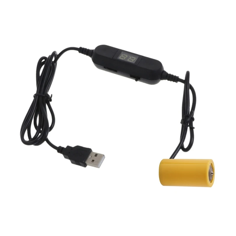 원격 제어 손전등 LED 조명 F19E용 USB 5V 1.5V-12V 사이즈 배터리