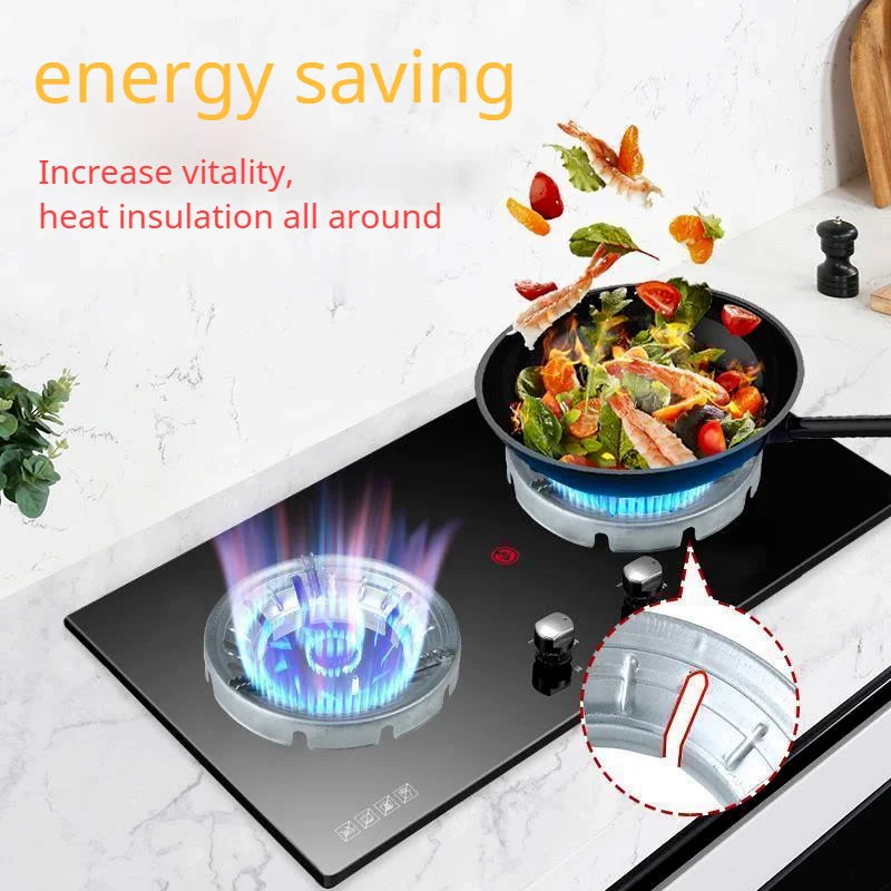 

Kitchen Stove Accessories Poly-fire Gas Stove Stainless Steel Wind Shield