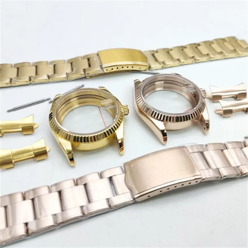 

36MM Stainless Steel Case Is Suitable For Seiko NH35A/NH36A/4R Mechanical Movement Constant Motion Watch Case Accessories