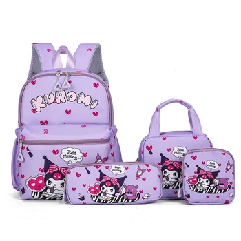 Sanrio Kuromi & Hello Kitty School Bag Set 1
