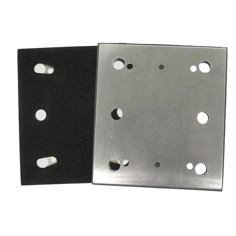 Backing Pad 100*110mm 6 Holes Replacement Square Polishing Disc For 158324-9 BO4556 14000OPM Finishing Sander Pad