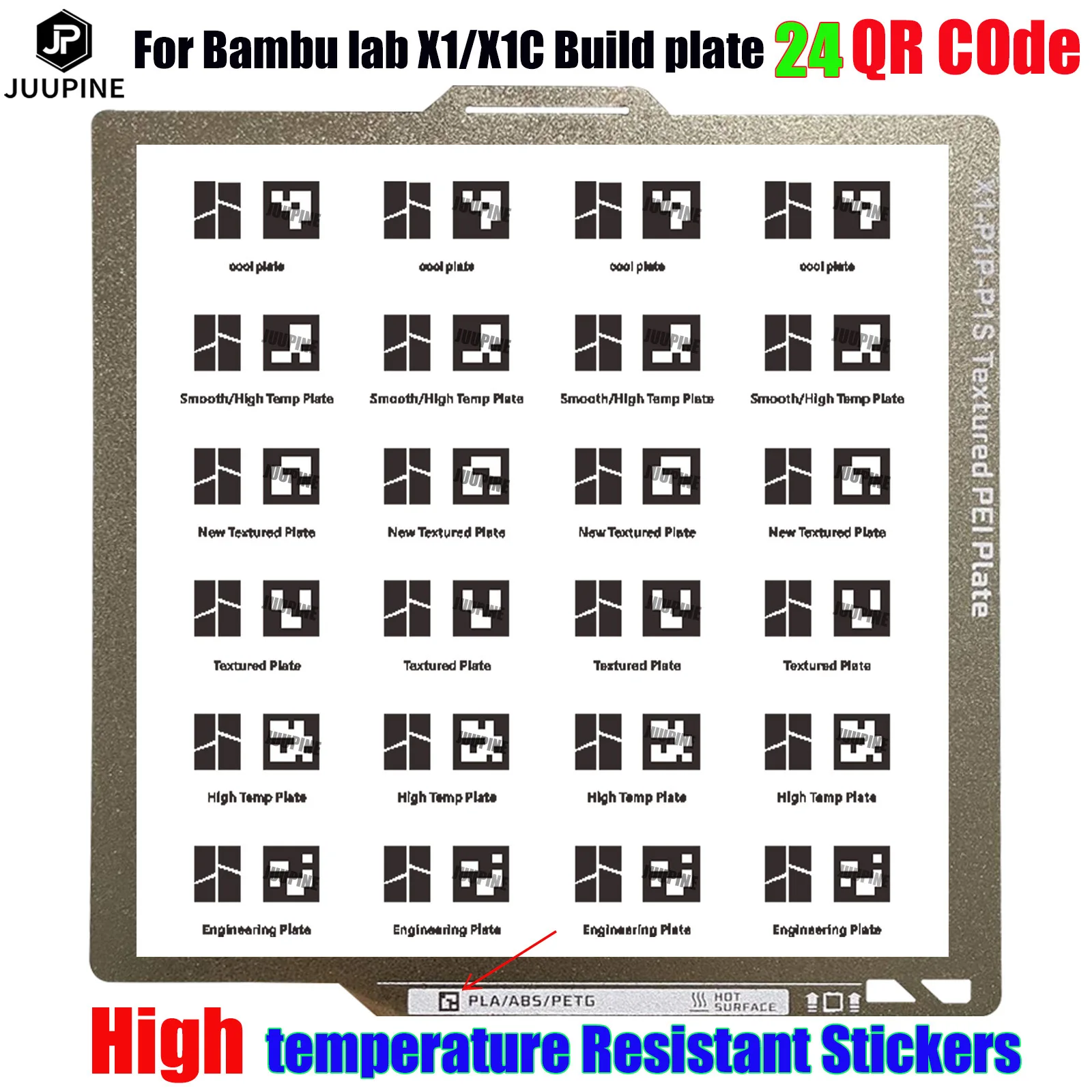 For-Bambu-lab-Build-Plate-QR-CODE-Replacement-Bambulab-QR-code-Sticker ...