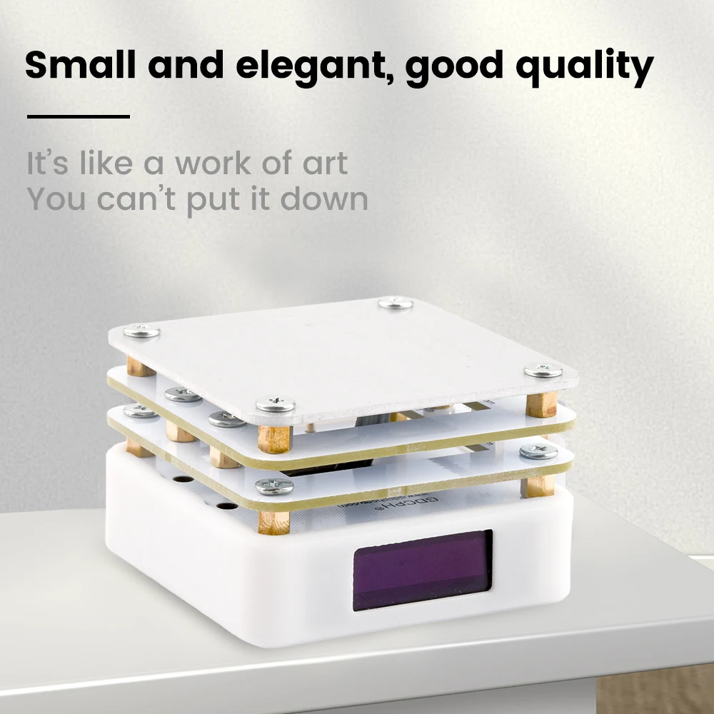Mini Hot Plate Soldering Tool MHP30 Mini Hot Plate PCB SMD Soldering Pro Heating Tool Portable Volume OLED Display True Color Lamp Preheater LED Repair Tools