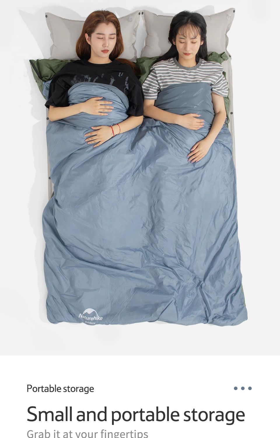 Naturehike Sleeping Bag Ultralight Cotton new Sleeping Bag Spring Summer Outdoor Hiking Camping