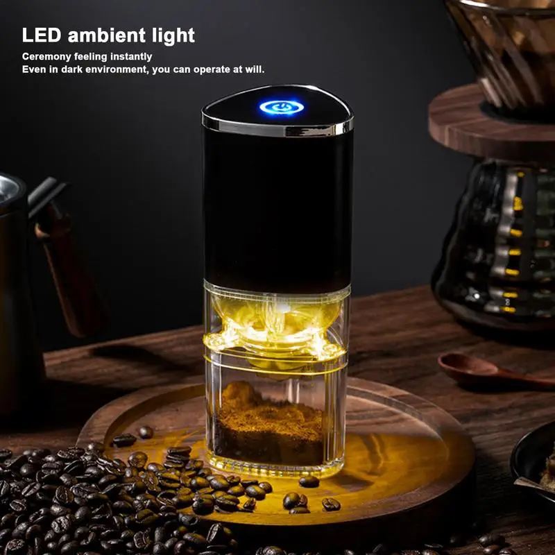 

Coffee Grinder Electric Coffee Bean Grinder USB Type-C Charging Mini Coffee Bean Mill Espresso Spice Grinder Kitchen Gadgets