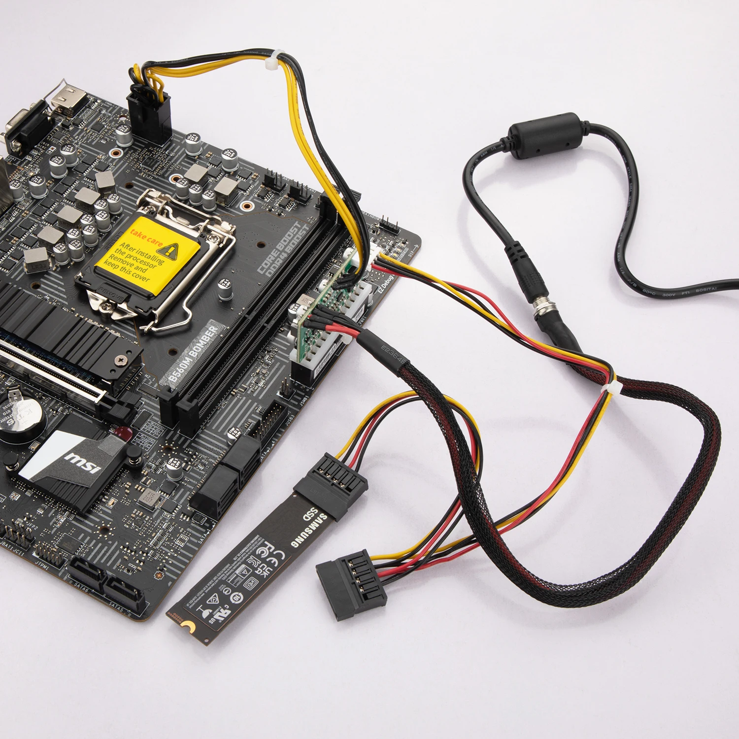 컴퓨터 게이머용 PCIO PSU 모듈, RGEEK DC 12V 300W 24 핀 ATX 커넥터, 미니 ITX PC 전원 공급 장치