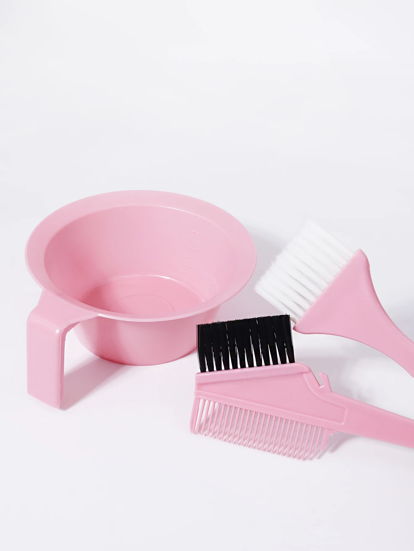 3pcs hair dye set professional hair dye brush bowl suitable for salons special for real wigs hair dye set