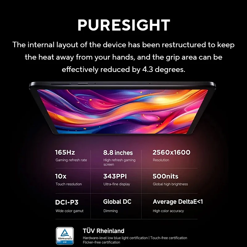 タコハイ　Lenovo Legion Y700 2025 中国版 Lenovo Legion Y700 2025 ゲームタブレット 256G 512G ROM
