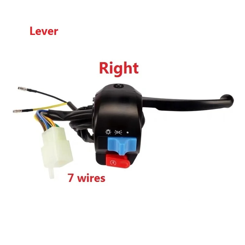 Interruptor Botón Motocicleta Interruptor De Control Del Manillar