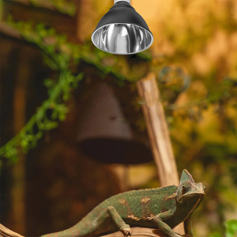 Reptile Lampshade Bearded Dragon Light Fixture Heats Basking Terrarium Dome Uvb Covers