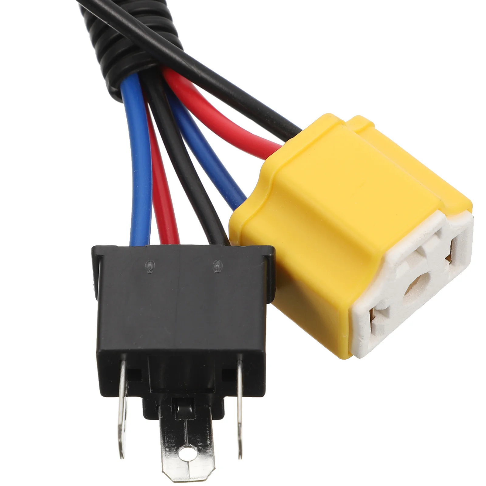 H4 Halogen Wire Harness Wiring Harness LED Light Brightness Booster Wiring Kit Headlight Booster Wire For H4 / car headlight wiring harness
