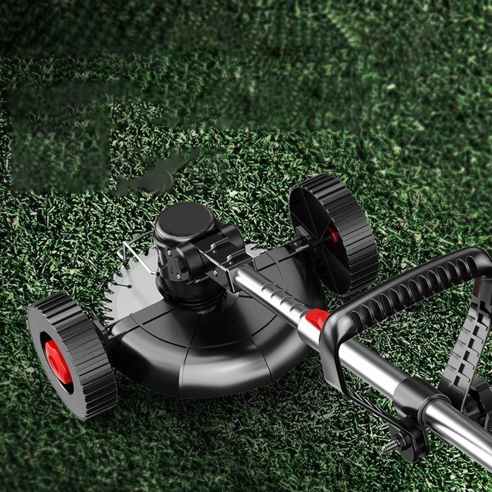 Grass Trimmer Support Wheel Sturdy Universal Auxiliary Walk behind for Weeding Trimmer Mower Grass Timmer Garden Auxiliary Tool