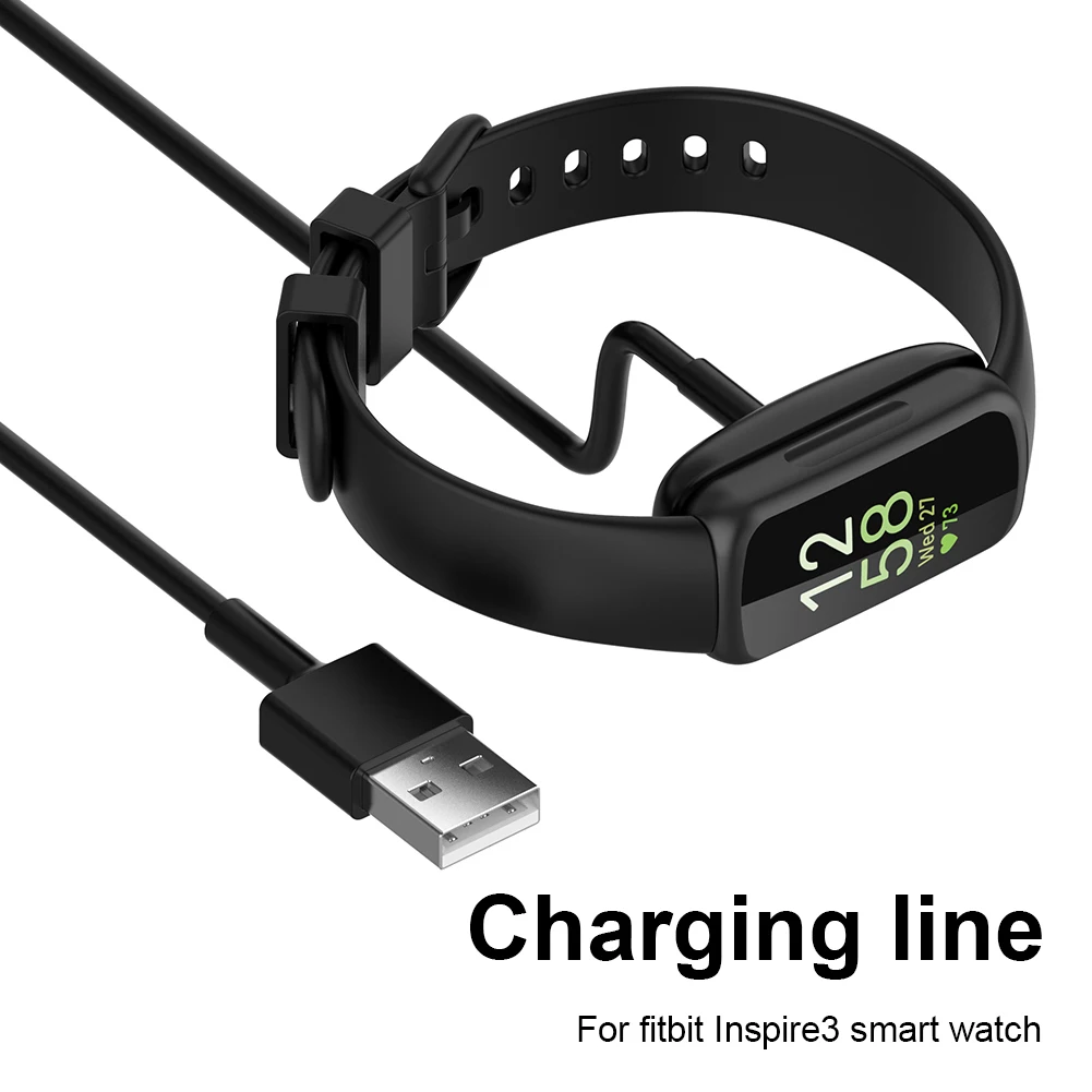 30cm/100cm ü  ̺ ޴ ð  ̺   Ʈ ġ ׼ Fitbit Inspire 3