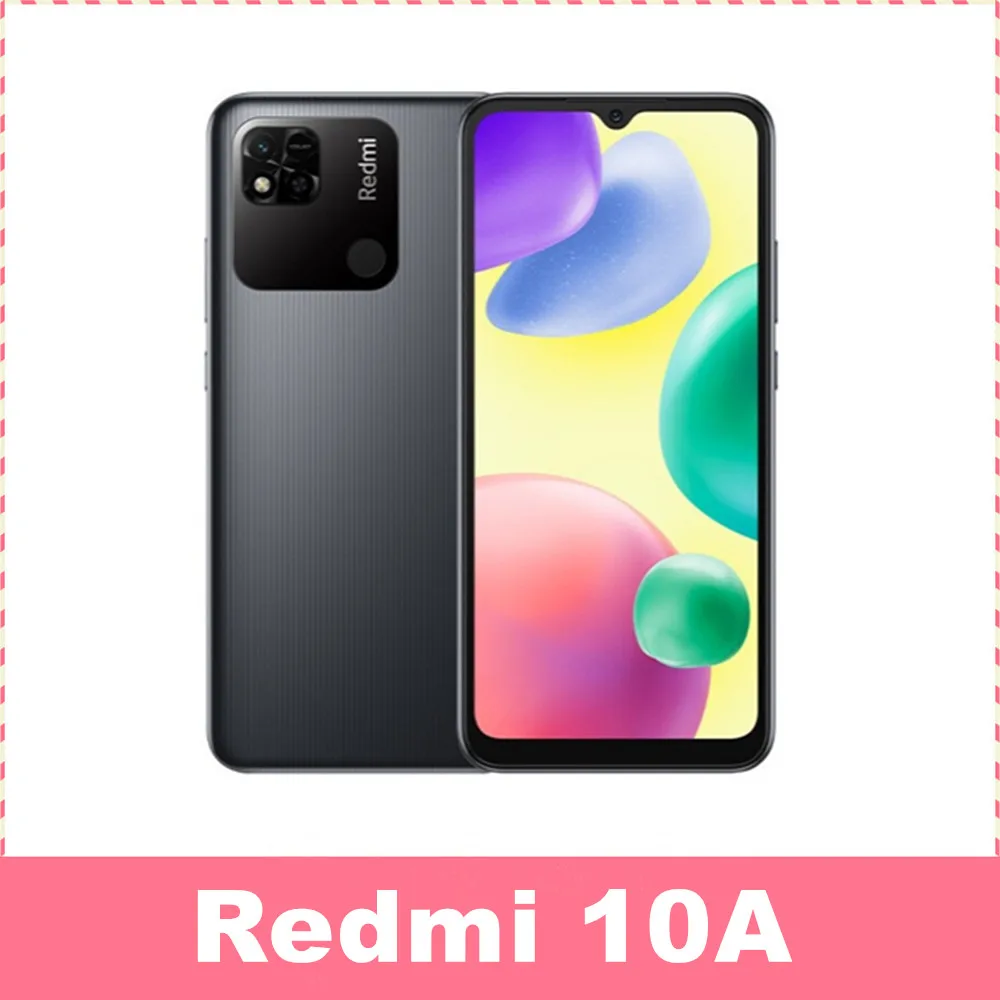 Global ROM XIAO MI Redmi 10A 6.53 Inch MTK Helio G25 5000mAh Battery 4GB  64GB / 6GB 128GB Smartphone