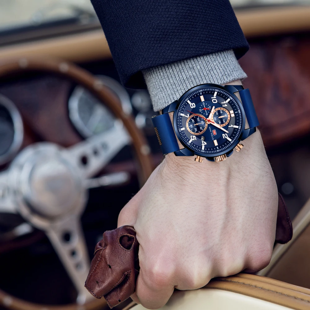 MINI FOCUS Quarzuhr für Herren, wasserdicht_voghion.com