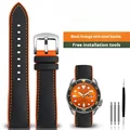 Black orange silver