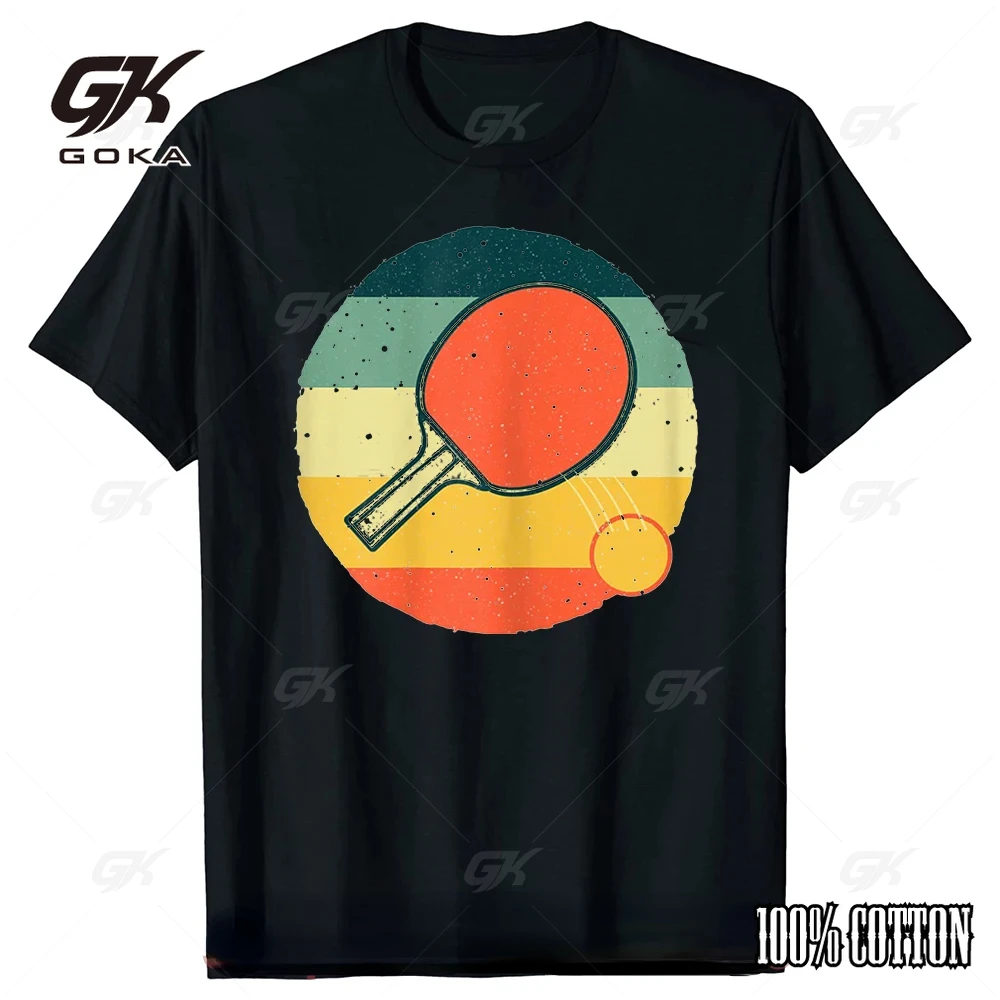 Funny Table Tennis Ping Pong Players T Shirts Summer Graphic Cotton Streetwear Short Sleeve Birthday Gifts T-shirt Mens Clothing