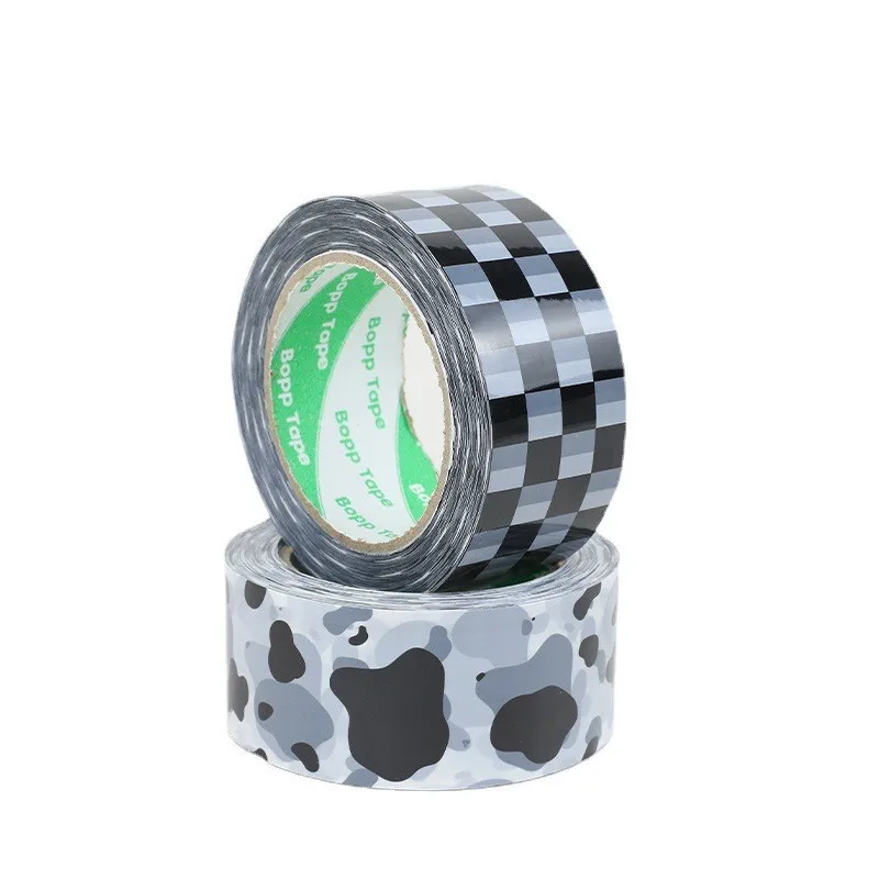 100m Road Tape Checkered Flag Race Track Tape 4.5cm Wide Race Cars