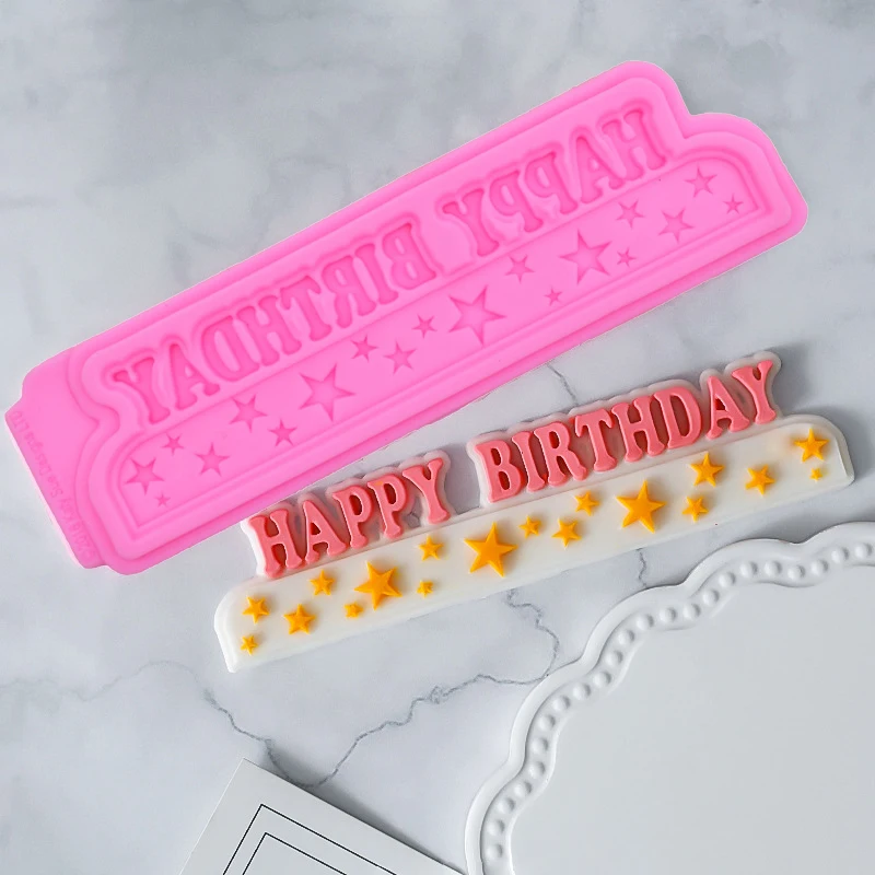 

Буквы на день рождения, размер звезды, вставка, Жидкая силиконовая форма, капля, клей, штукатурка, торт, шоколад, десерт, украшение, кухня, выпечка