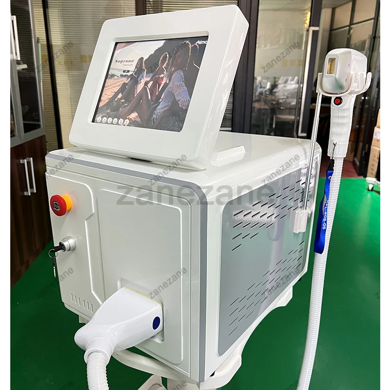 Best 3000W 808nm Diode Laser Hair Removal Machine Ice Platinum 755 808 1064 Hair Removal Laser Permanent REMOVE HAIIR LASER
