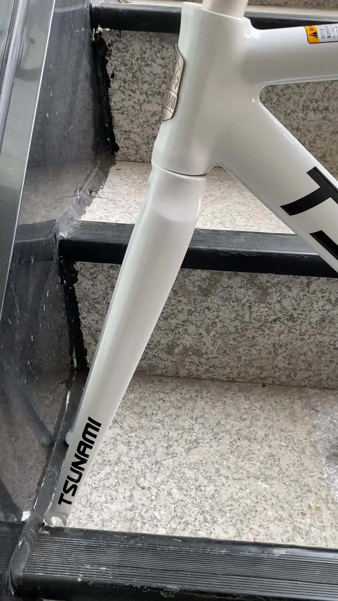 49/52/55/58CM TSUNAMI SNM100 White Aluminum Alloy Fixie