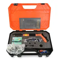 Woodworking  Air Stapler Nail Gun 5-Speed Power with 200 Nails Pneumatic Nail Gun Ceiling/Frame Fixing Renovation Team Tools 2
