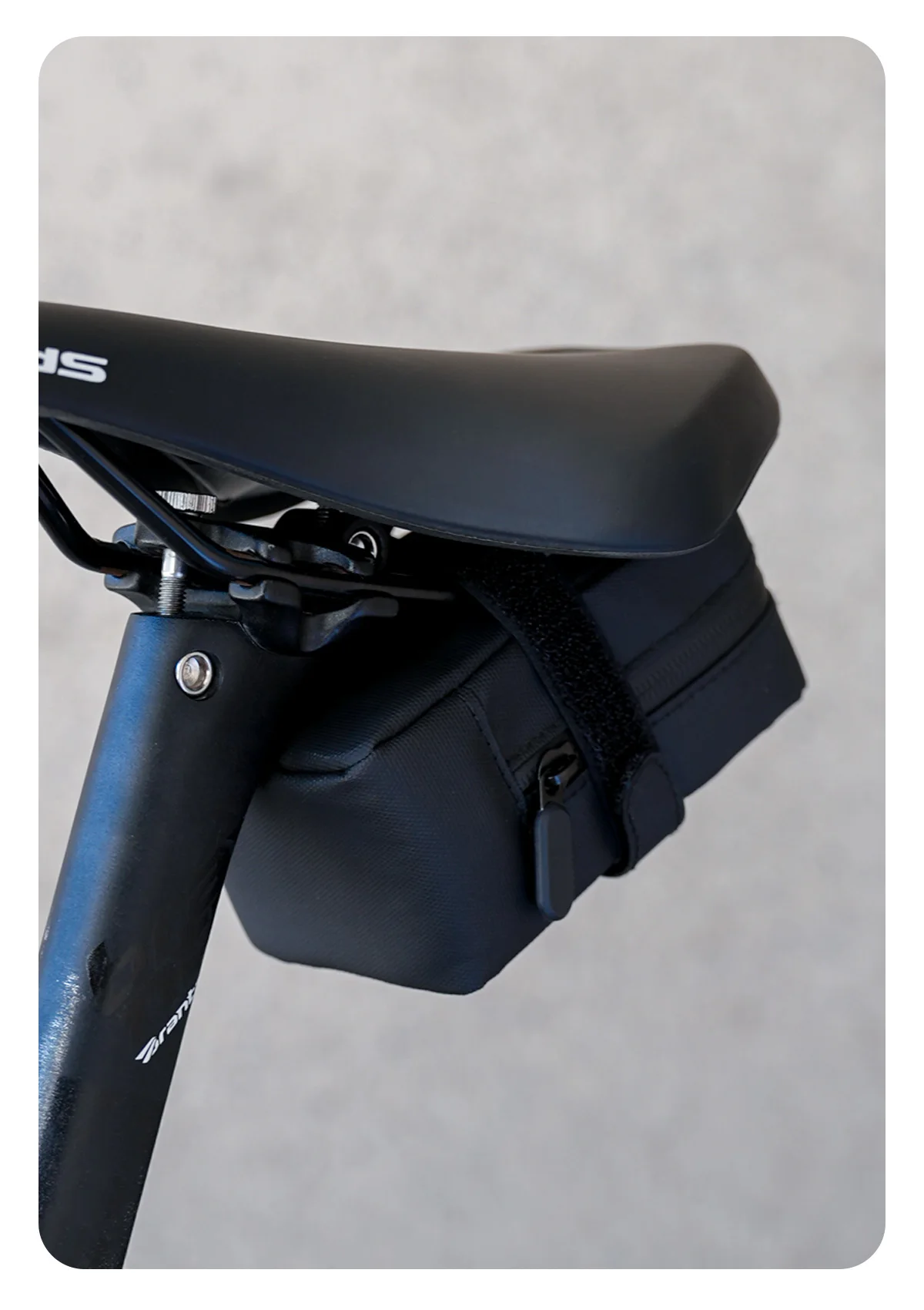 ESLNF Wasserdichter Fahrradsattel Fahrrad unter der Sitztasche Fahrrad Mini Hinten Schwanz Sattelstütze Satteltasche Fahrrad für Fahrrad – Detail 8