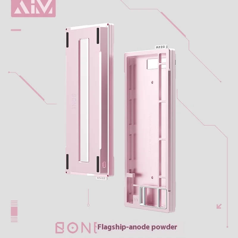 Aim Bone80 Mechanical Keyboard Case Aluminium Alloy Pcb Custom
