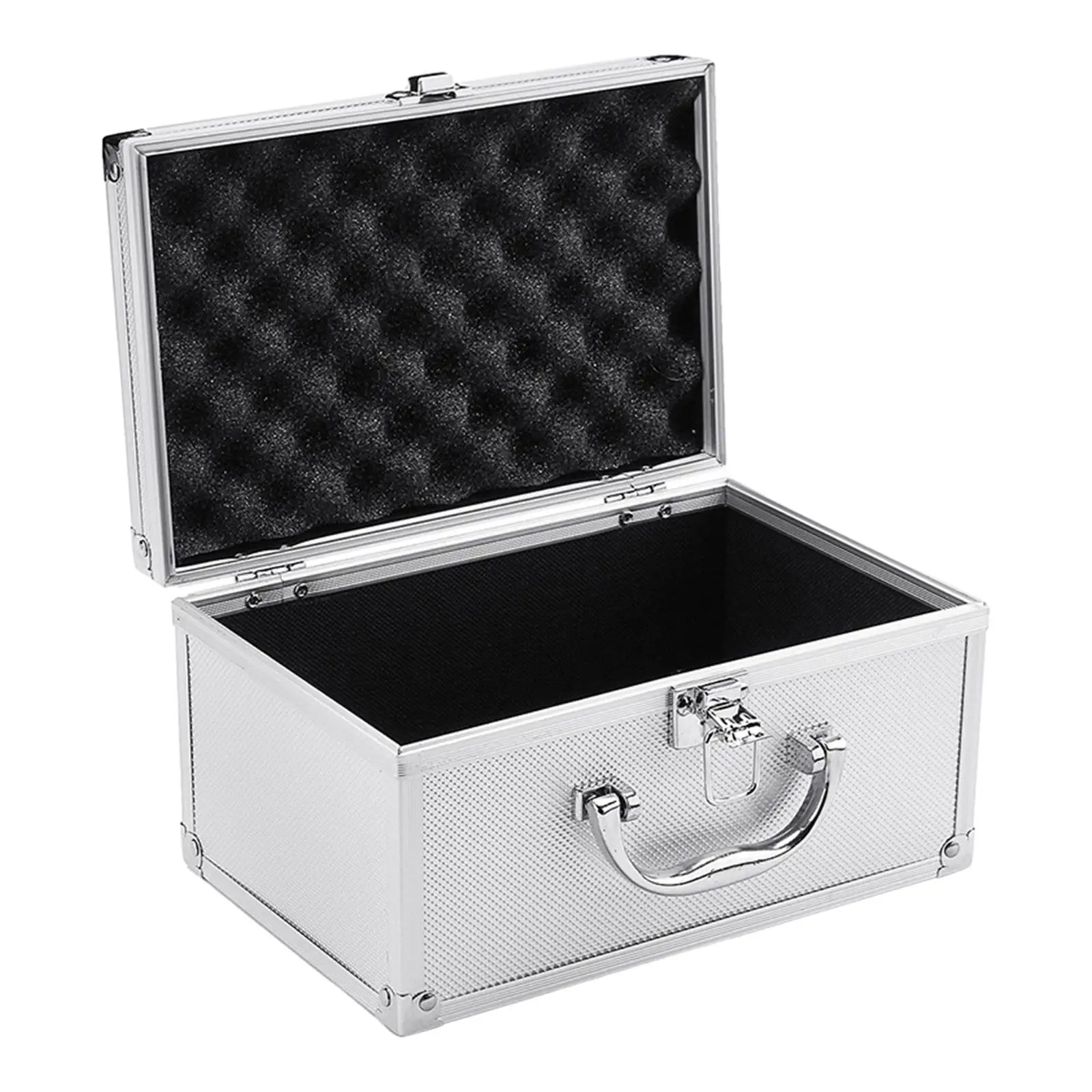 Toolbox Hardwares Large Boxes Aluminum Alloy Suitcase Multipurpose Repair Tool Storage Case for Car Garage Warehouse Household