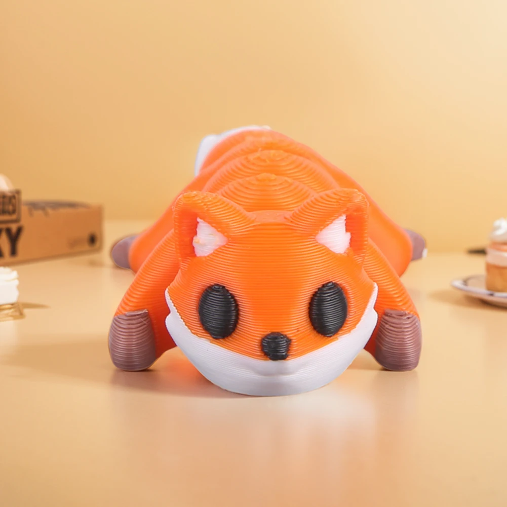 3D Printed Mini Animal Figures PLA Fidget Toys for Kids